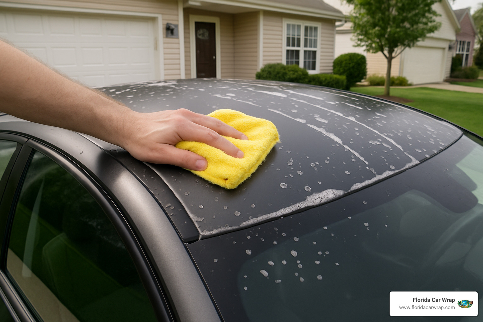 roof wrap cleaning - car roof wrap near me