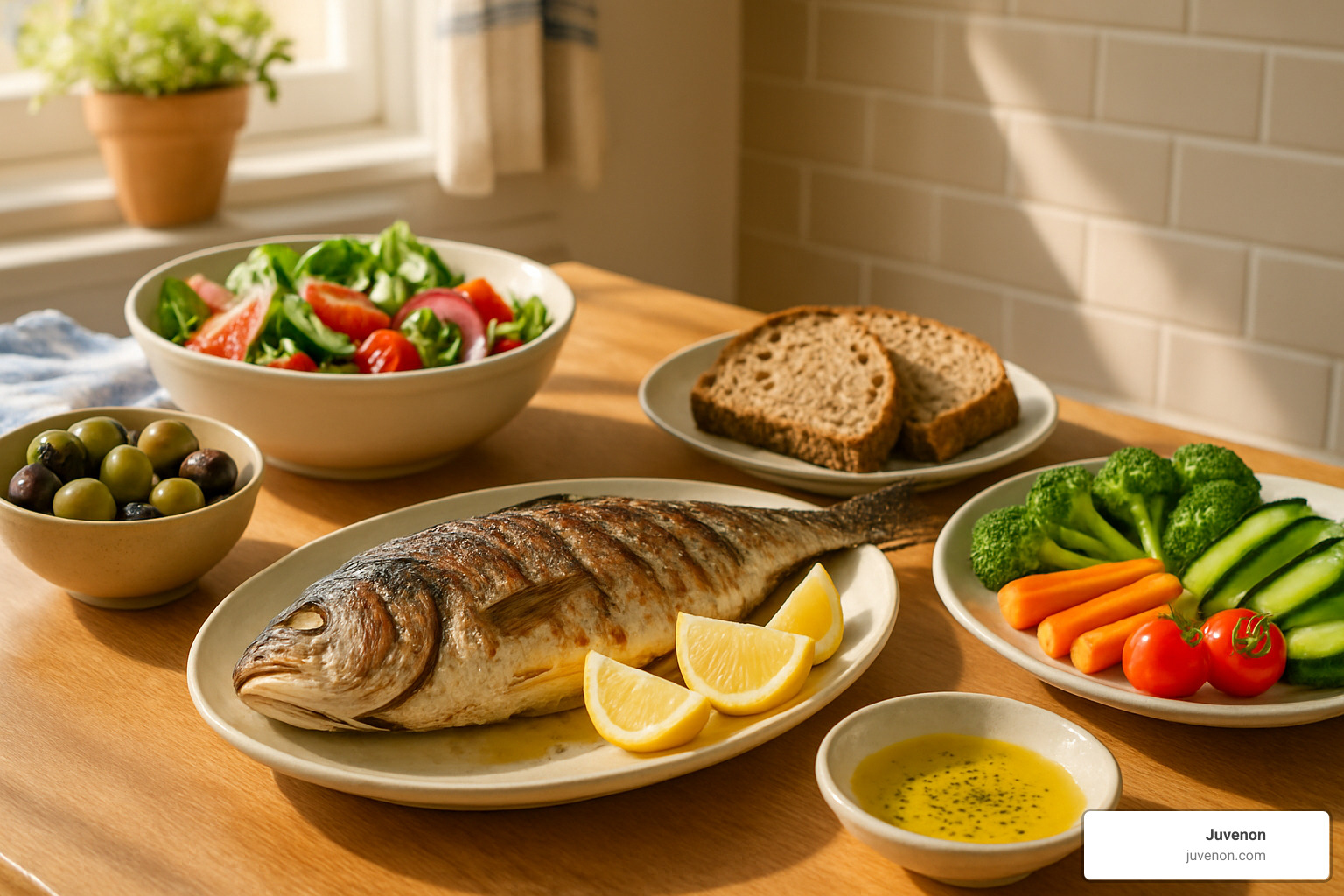 Mediterranean meal - long term joint health