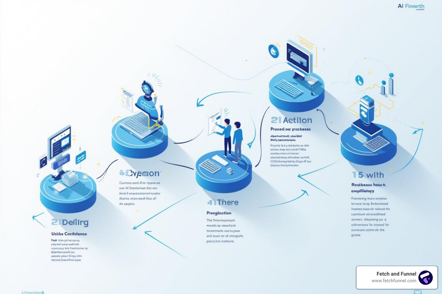 AI customer journey stages flowchart - ai journey optimization