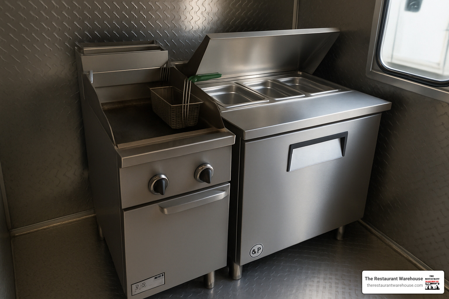 space-saving combo unit - food truck equipment suppliers
