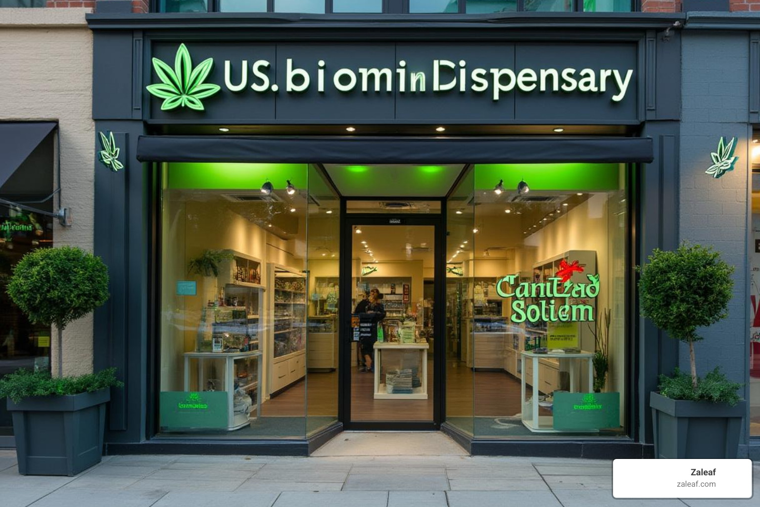 dispensary storefront - thc vape pen near me