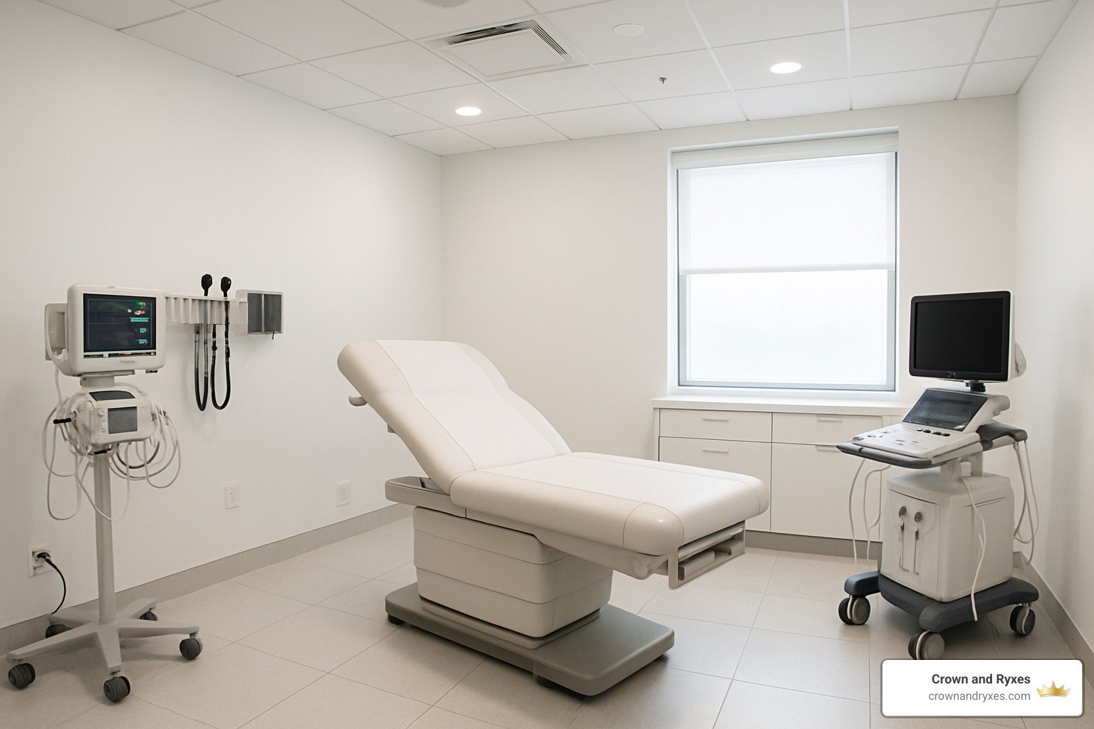 Modern treatment room with advanced medical equipment - erectile dysfunction treatment cost in the villages