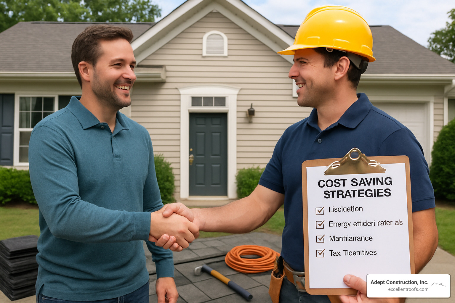 cost-saving strategies - affordable roofers near me