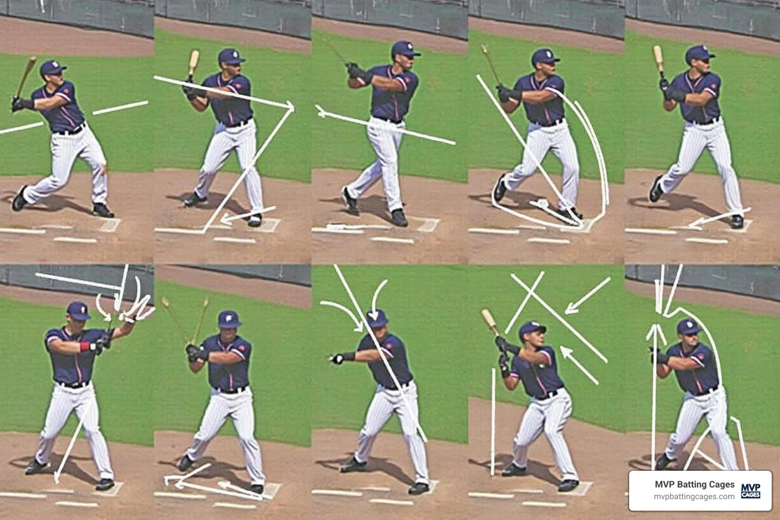 hitter swing sequence analysis - private batting lessons