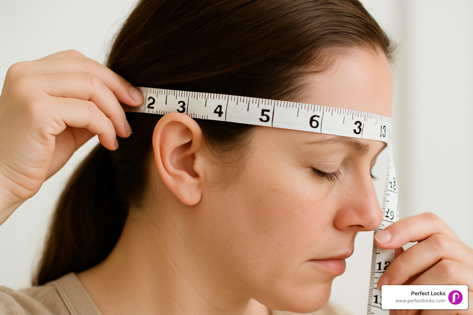 measuring head for wig sizing - best wigs for women