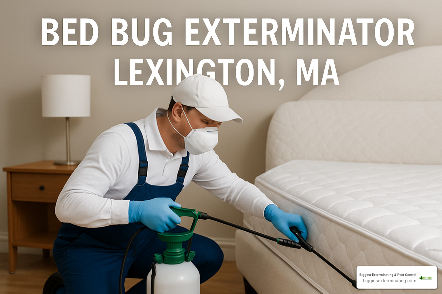 Professional inspection team with flashlights examining mattress seams and furniture - bed bug exterminator lexington ma