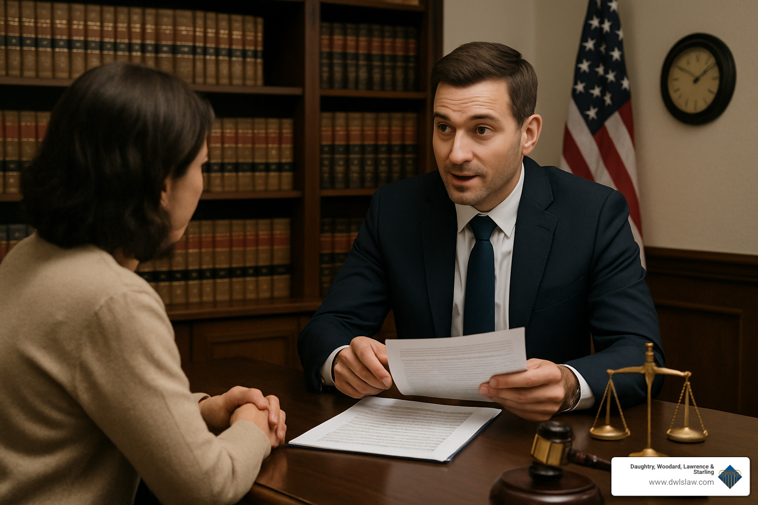 Attorney consultation meeting - DWI Defense Clinton NC