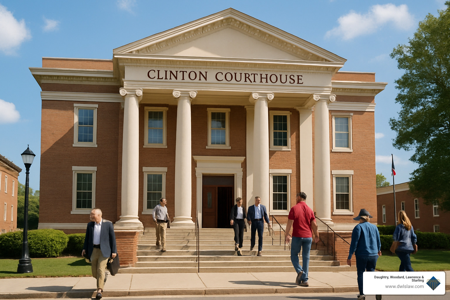 Clinton NC courthouse and legal process - DWI Defense Clinton NC