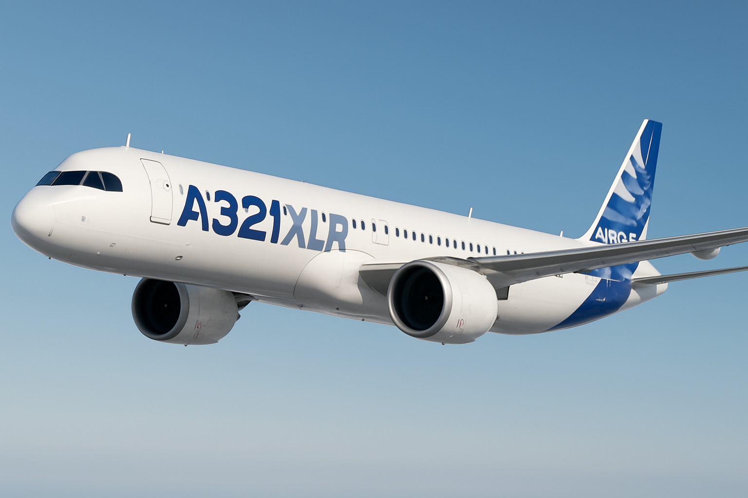 Airbus A321XLR rendering - wizz air