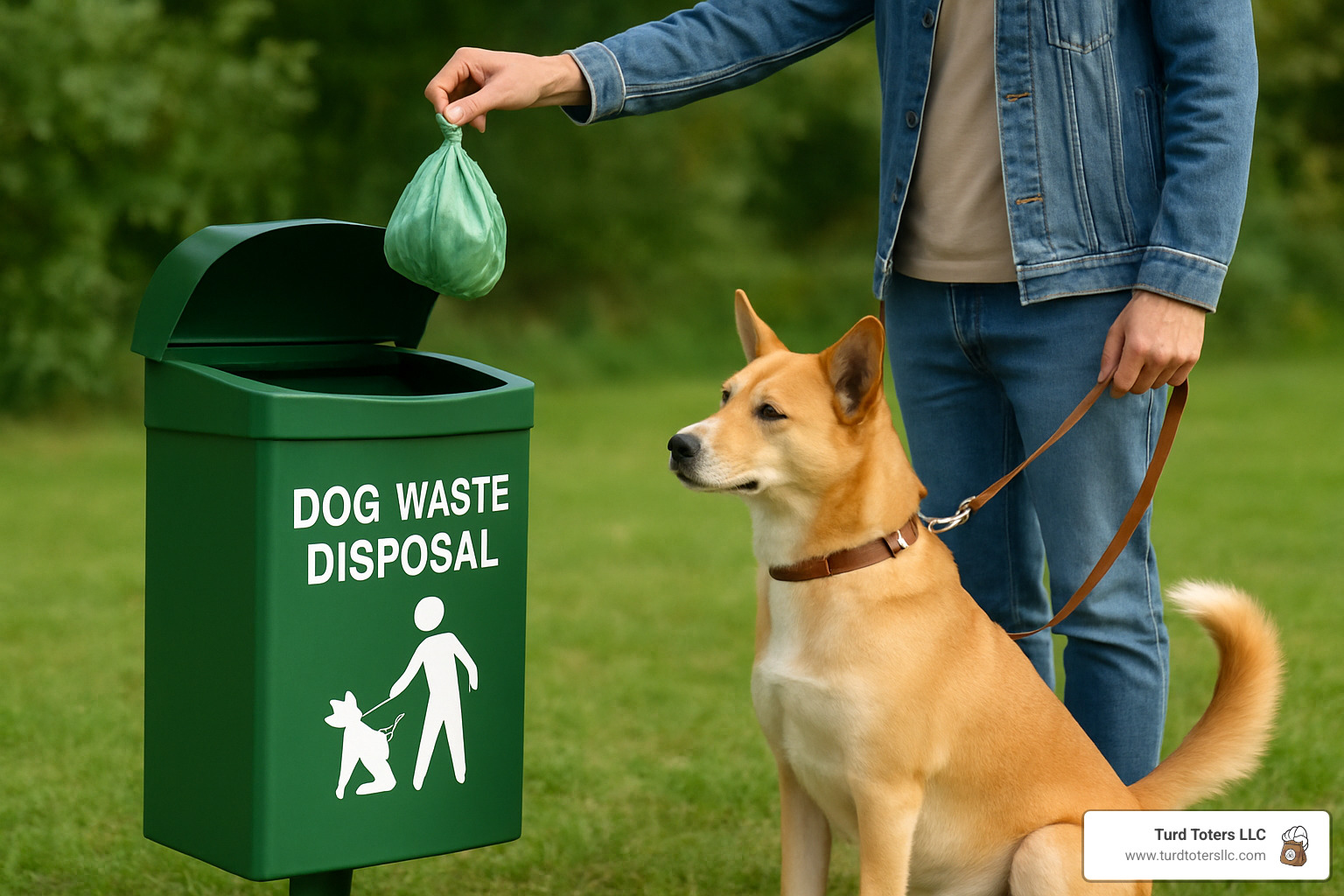 Backyard compost digester system with enzyme tablets and maintenance tools - dog waste disposal
