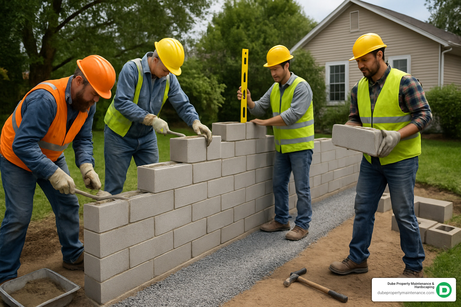 Block Wall Contractors Near Me: Best 5 Trusted Picks 2025