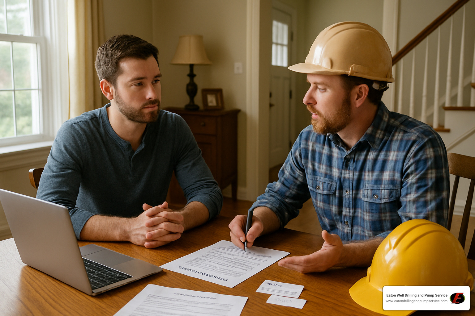 contractor interview process - submersible pump boring near me