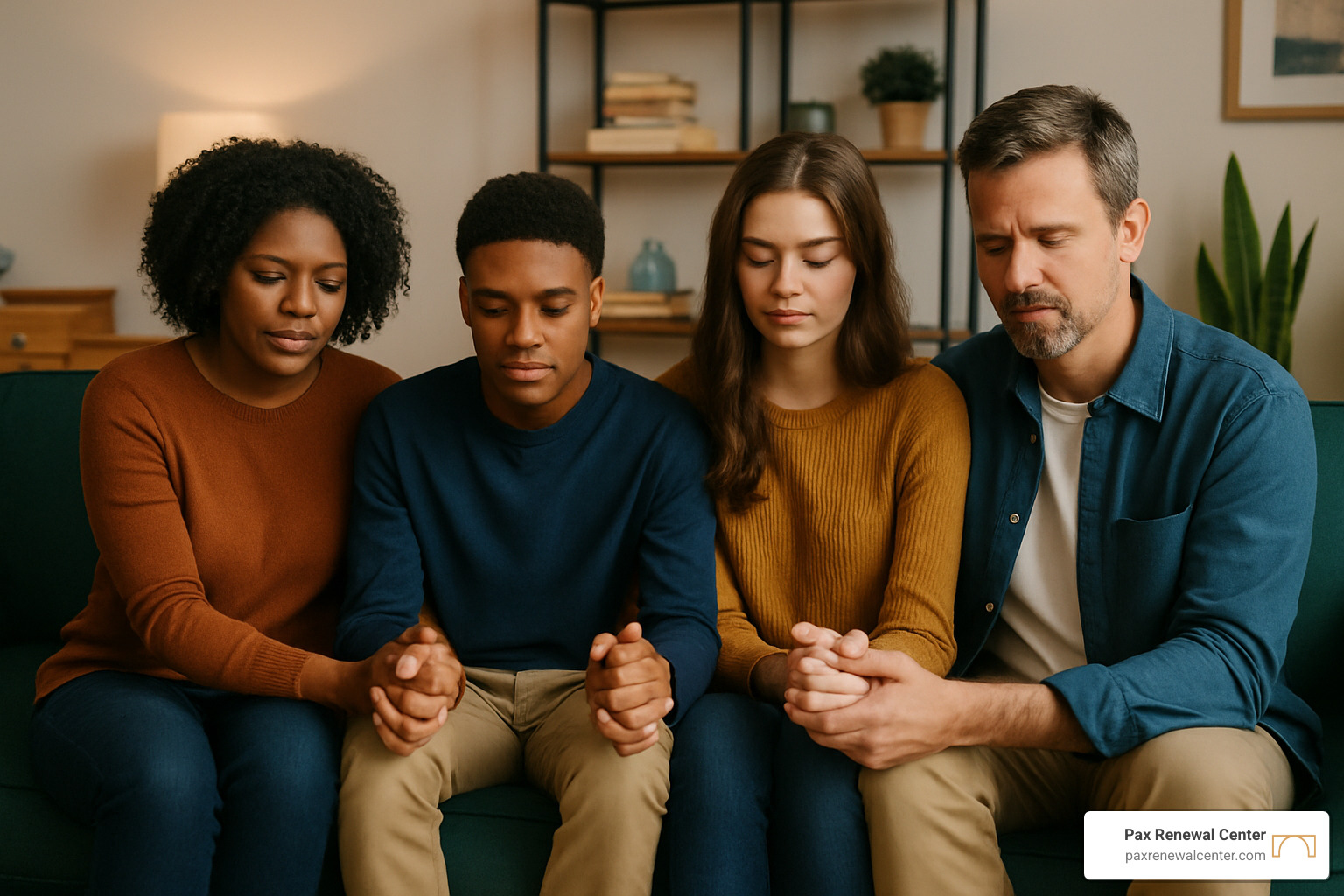 family praying together - christian counseling for teens family praying together - christian counseling for teens