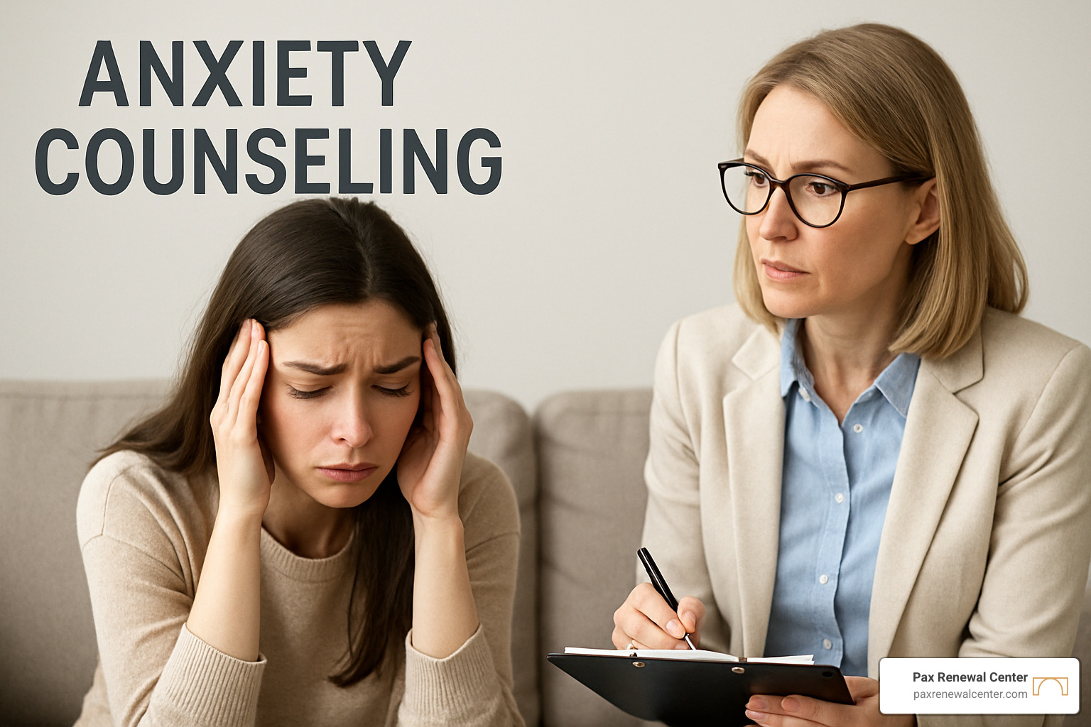 progress journal and therapy homework materials - anxiety counseling