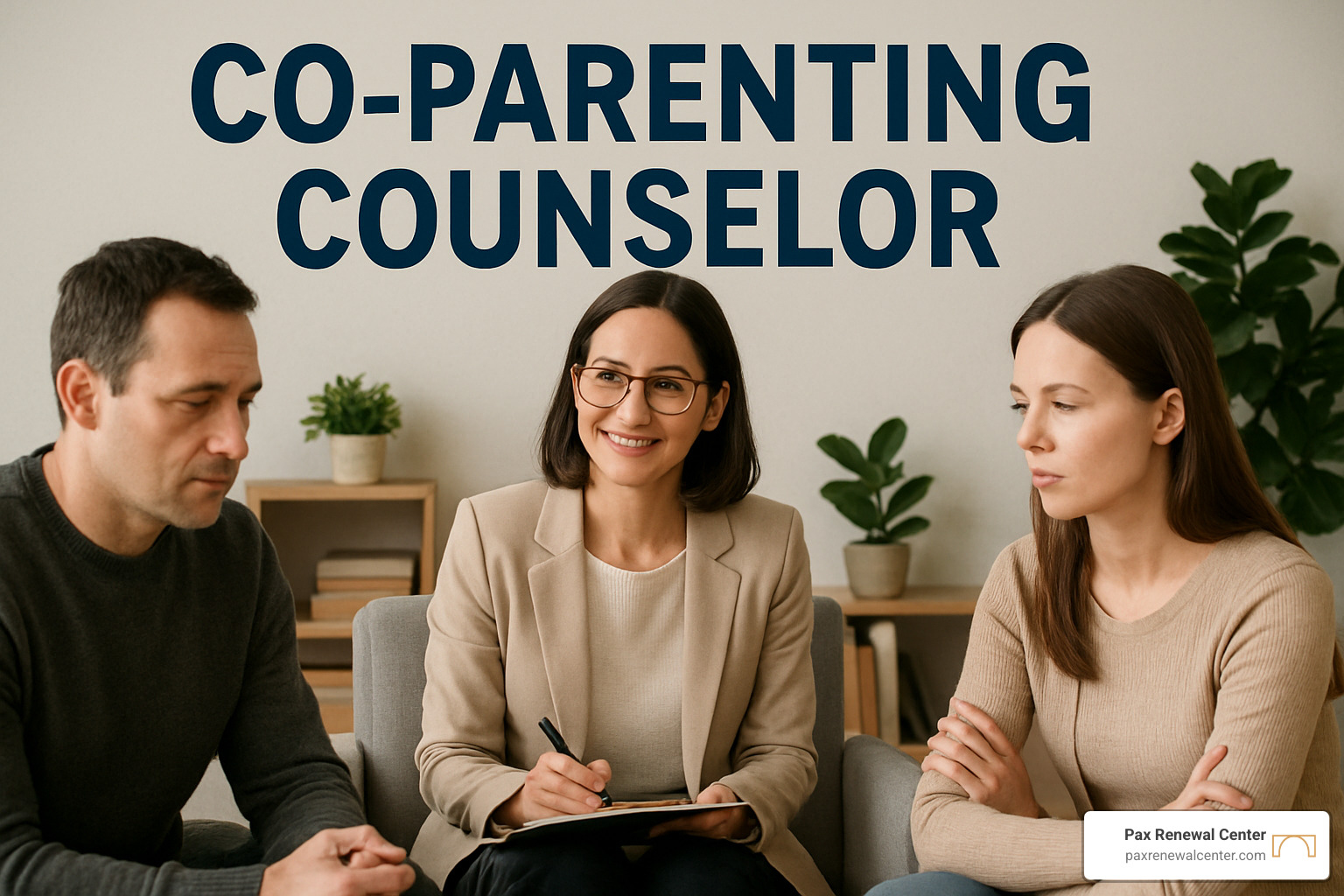 parents signing unified parenting plan - co parenting counselor