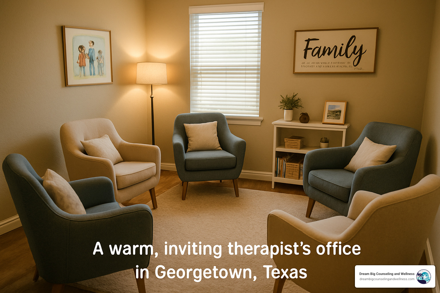 therapist office - Georgetown family counseling