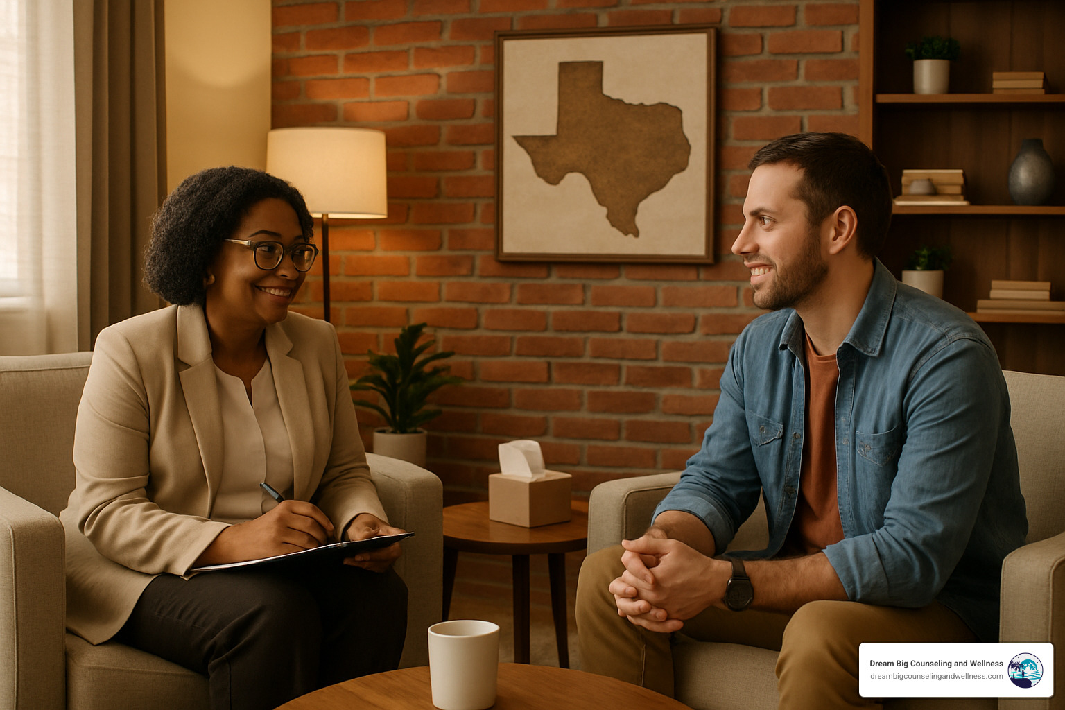 therapist working with client - safe and sound protocol