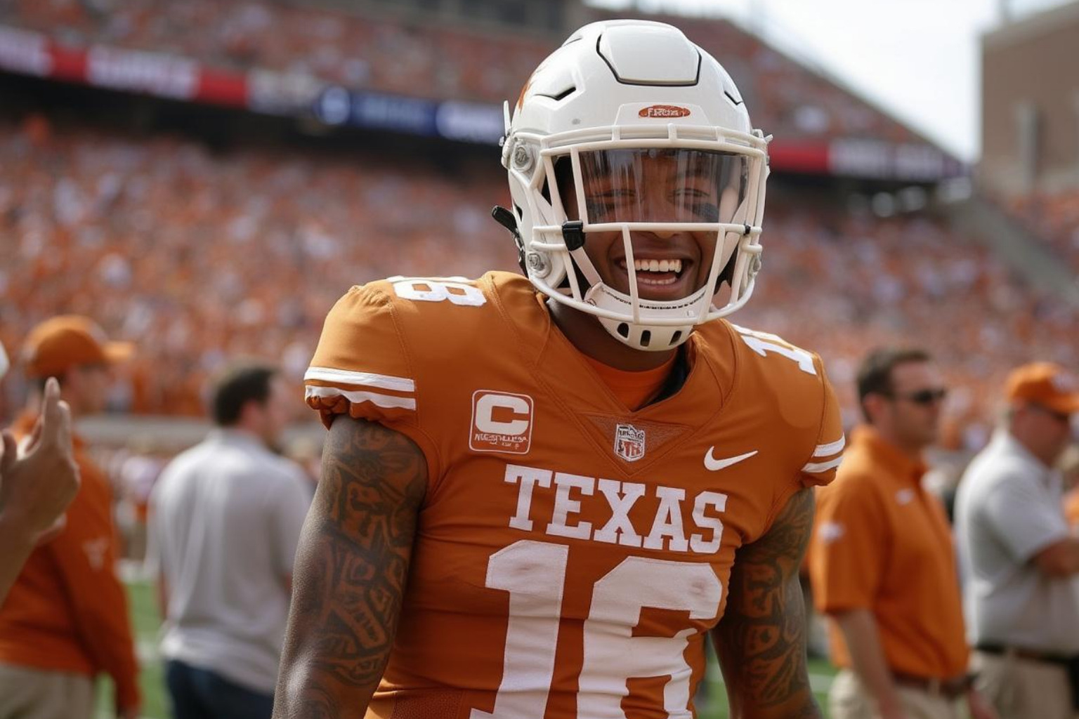Glen Powell in Texas Longhorns Jersey - glen powell Glen Powell in Texas Longhorns Jersey - glen powell