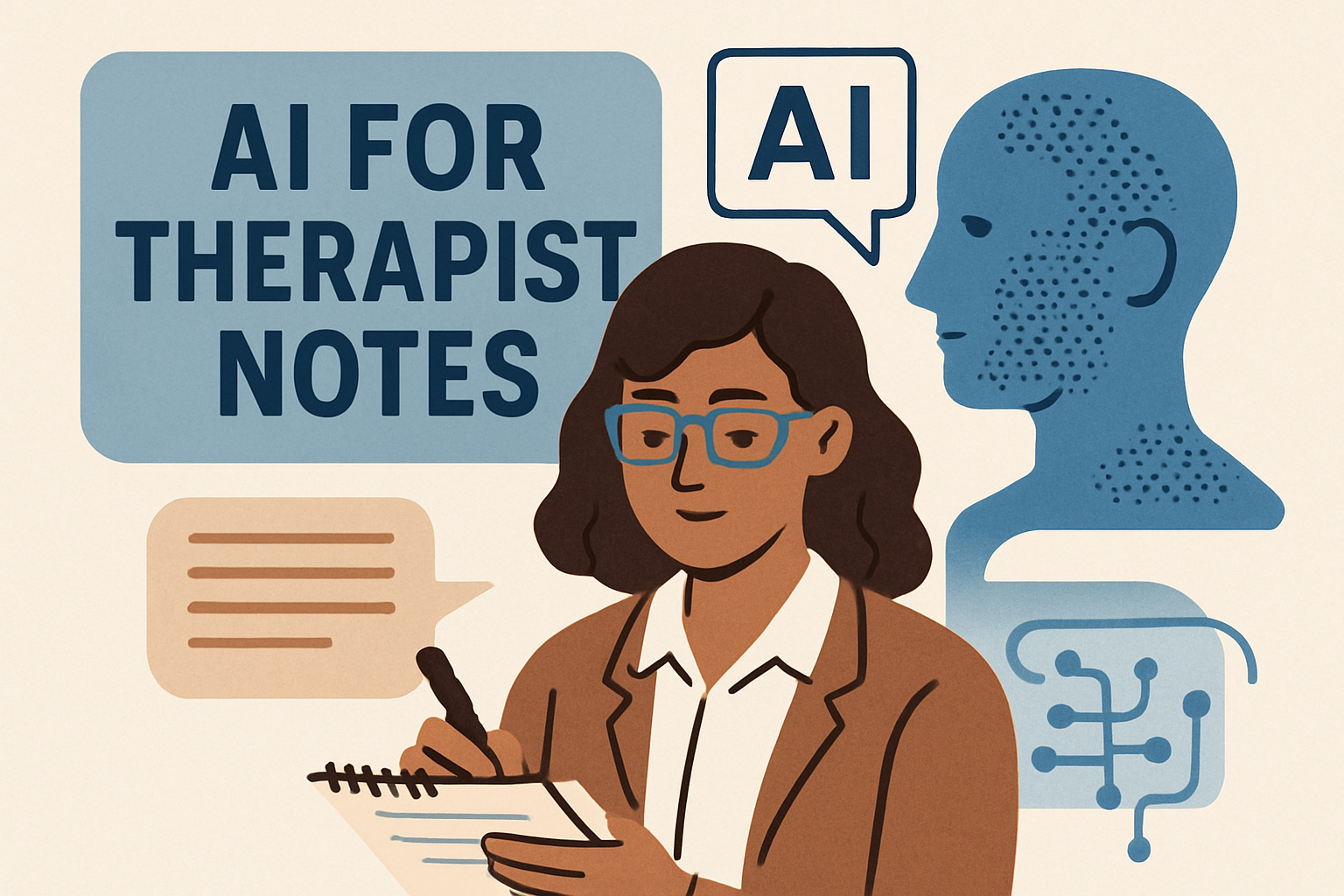 benefits comparison chart - ai for therapist notes