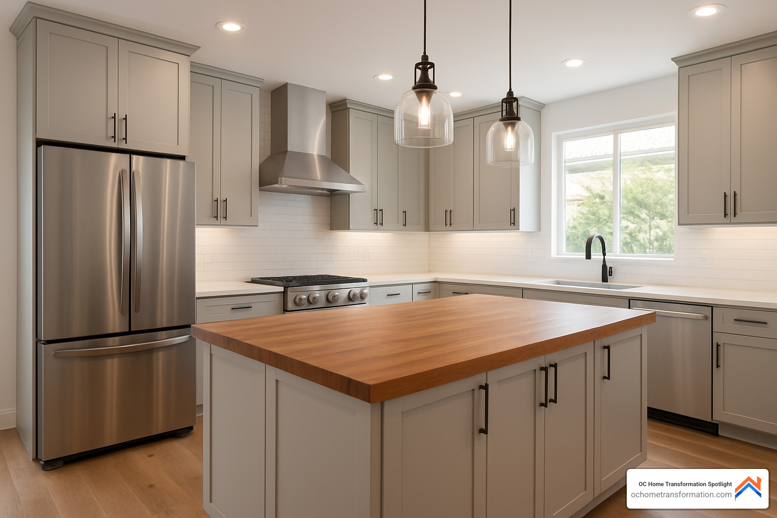 contrasting countertop materials in modern kitchen - kitchen remodel ideas contrasting countertop materials in modern kitchen - kitchen remodel ideas