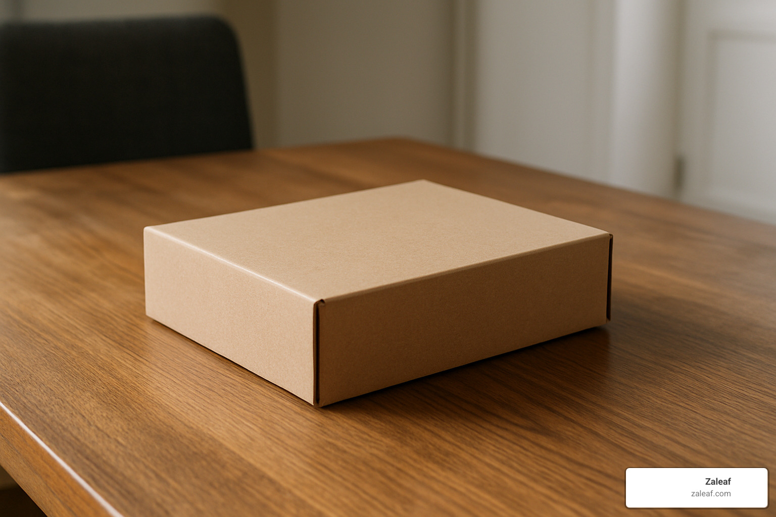 Discreet packaging example showing plain mailer with no cannabis-related branding - thc gummies online legal