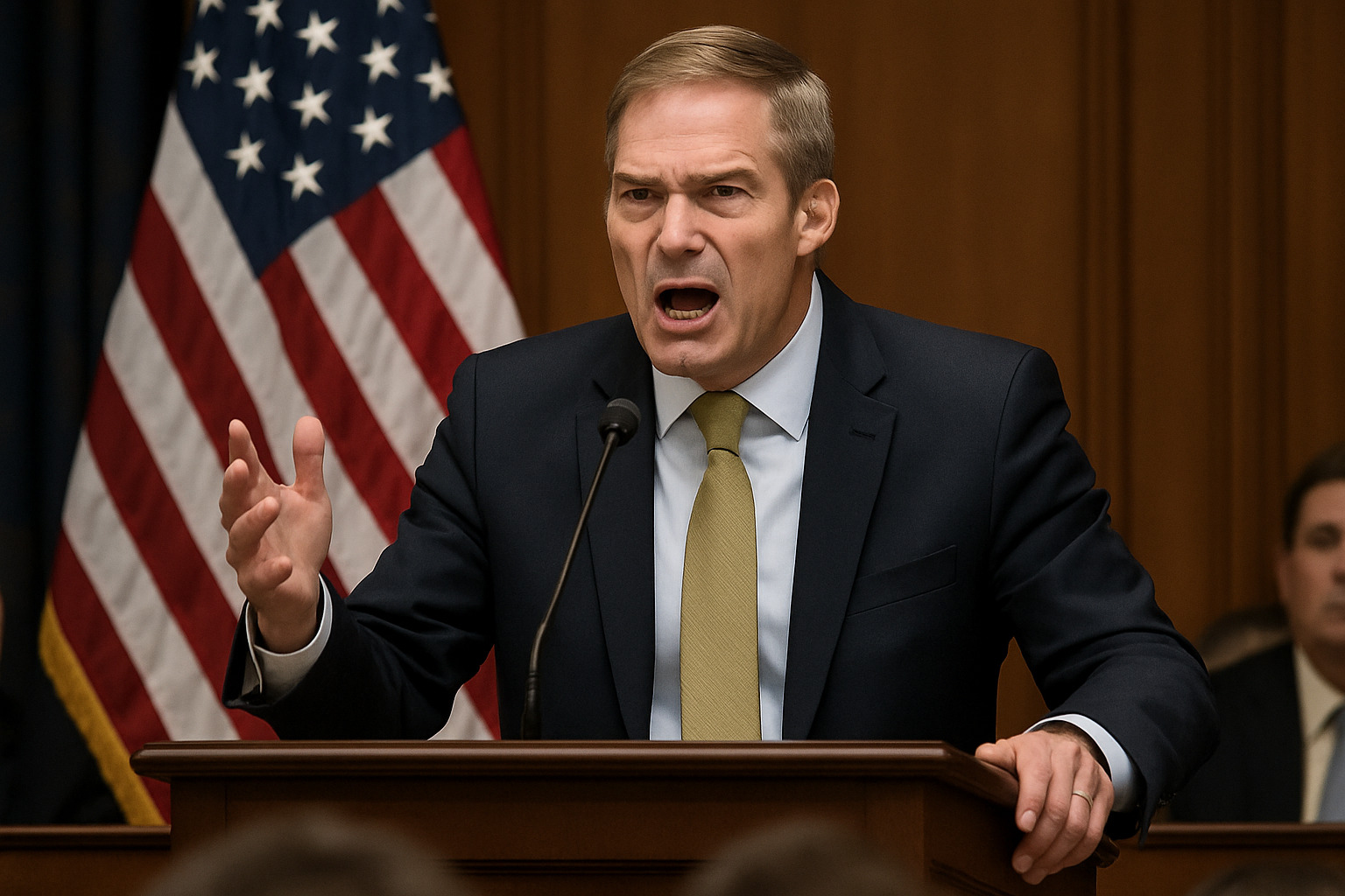 jim jordan speaking at podium -  jim jordan