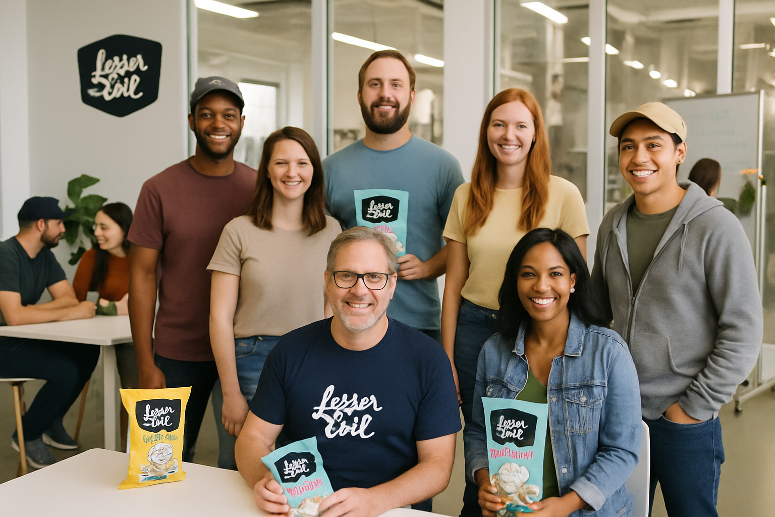 LesserEvil team culture and workplace environment - lesserevil ceo charles coristine LesserEvil team culture and workplace environment - lesserevil ceo charles coristine