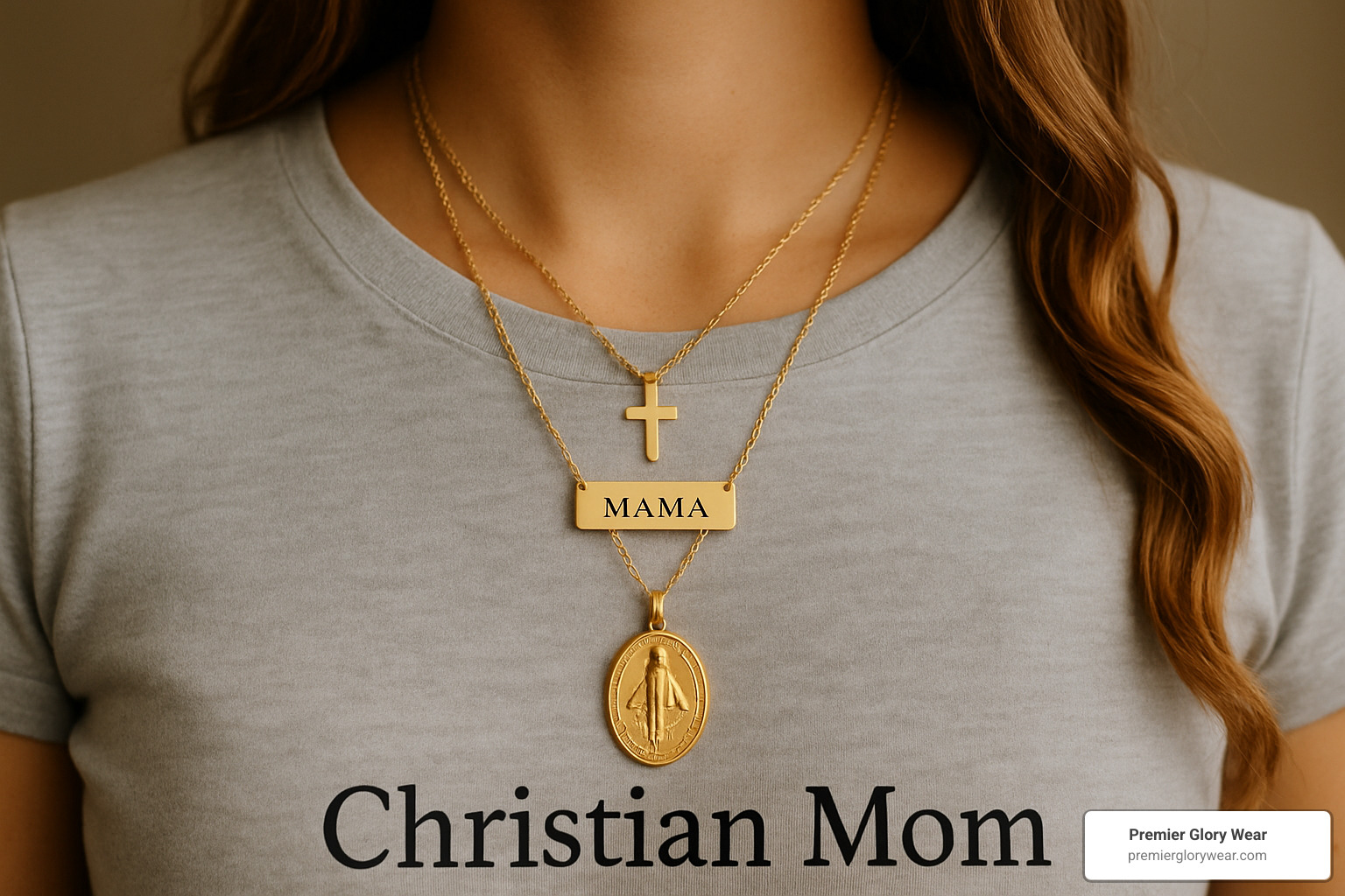 flat-lay of top christian mom jewelry picks including necklaces, bracelets, rings and faith mugs - christian mom jewelry
