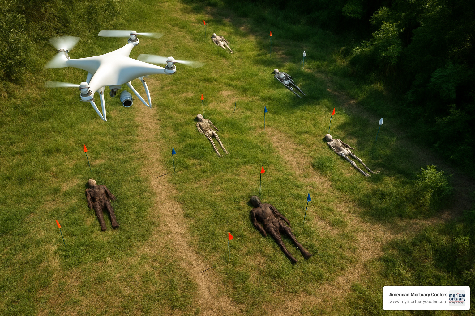 drone monitoring plot - what are some environmental challenges for body farms