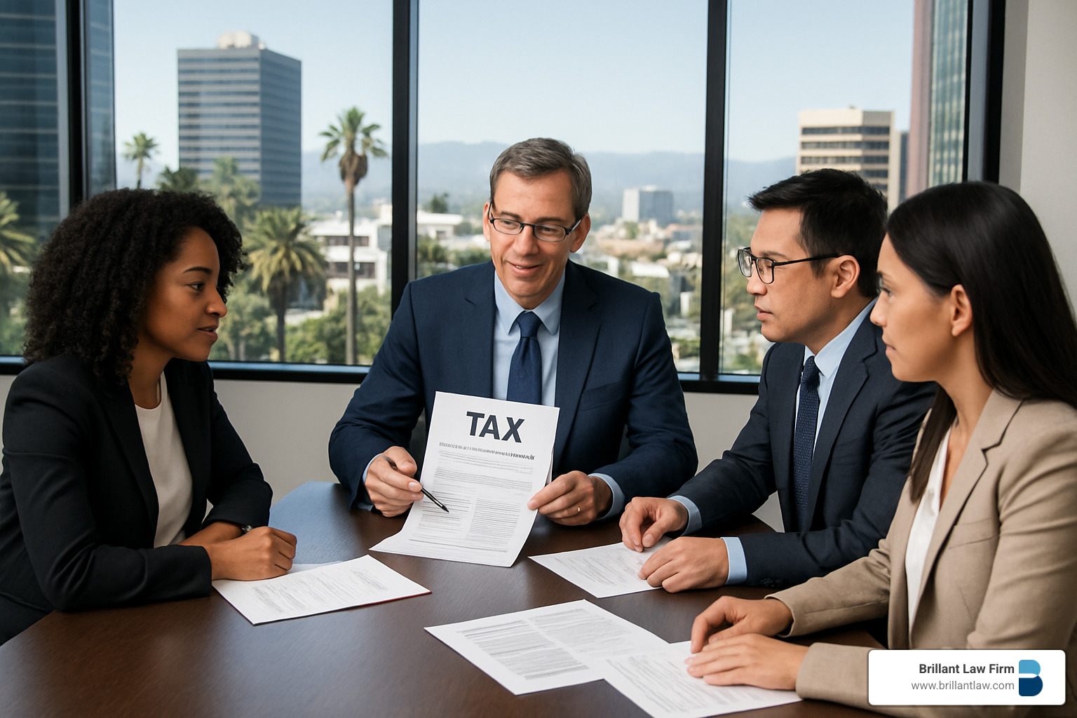 dbef6019e5f989c94008780b4dbac7bd66bdc25d Taxation and Tax Planning Made Easy (Yes, Really!) Master taxation and tax planning with easy tips, expert strategies, and California-specific advice for maximum savings and peace of mind. Professional tax consultation meeting in modern California office setting - taxation and tax planning