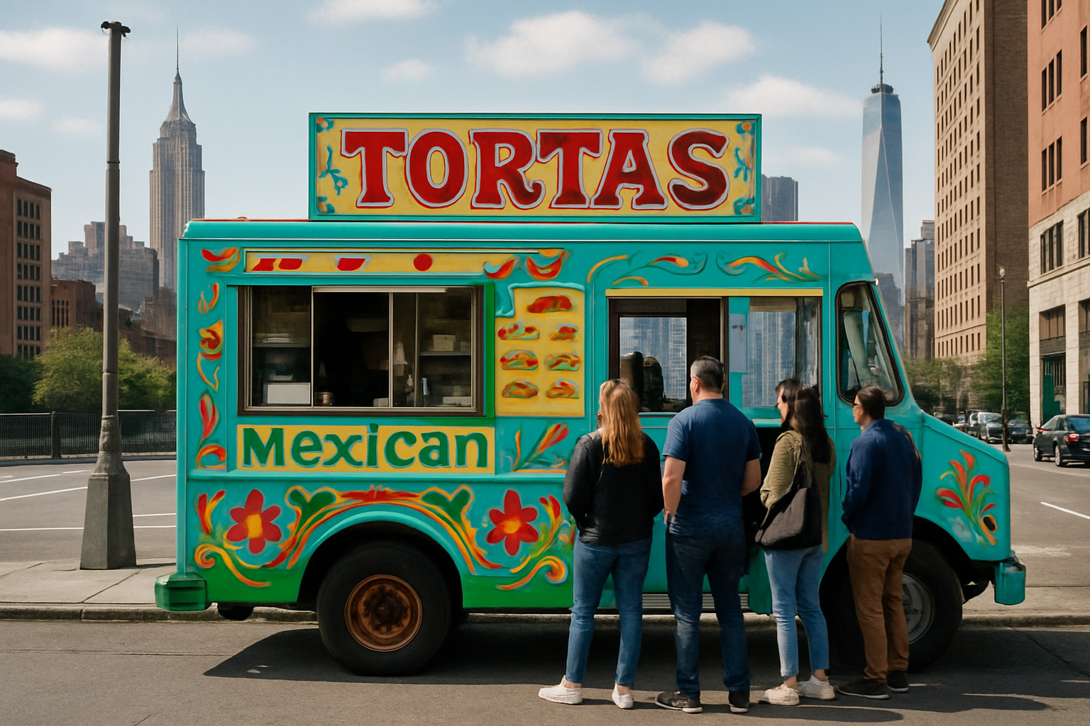 torta food truck in NYC - mexican  tortas