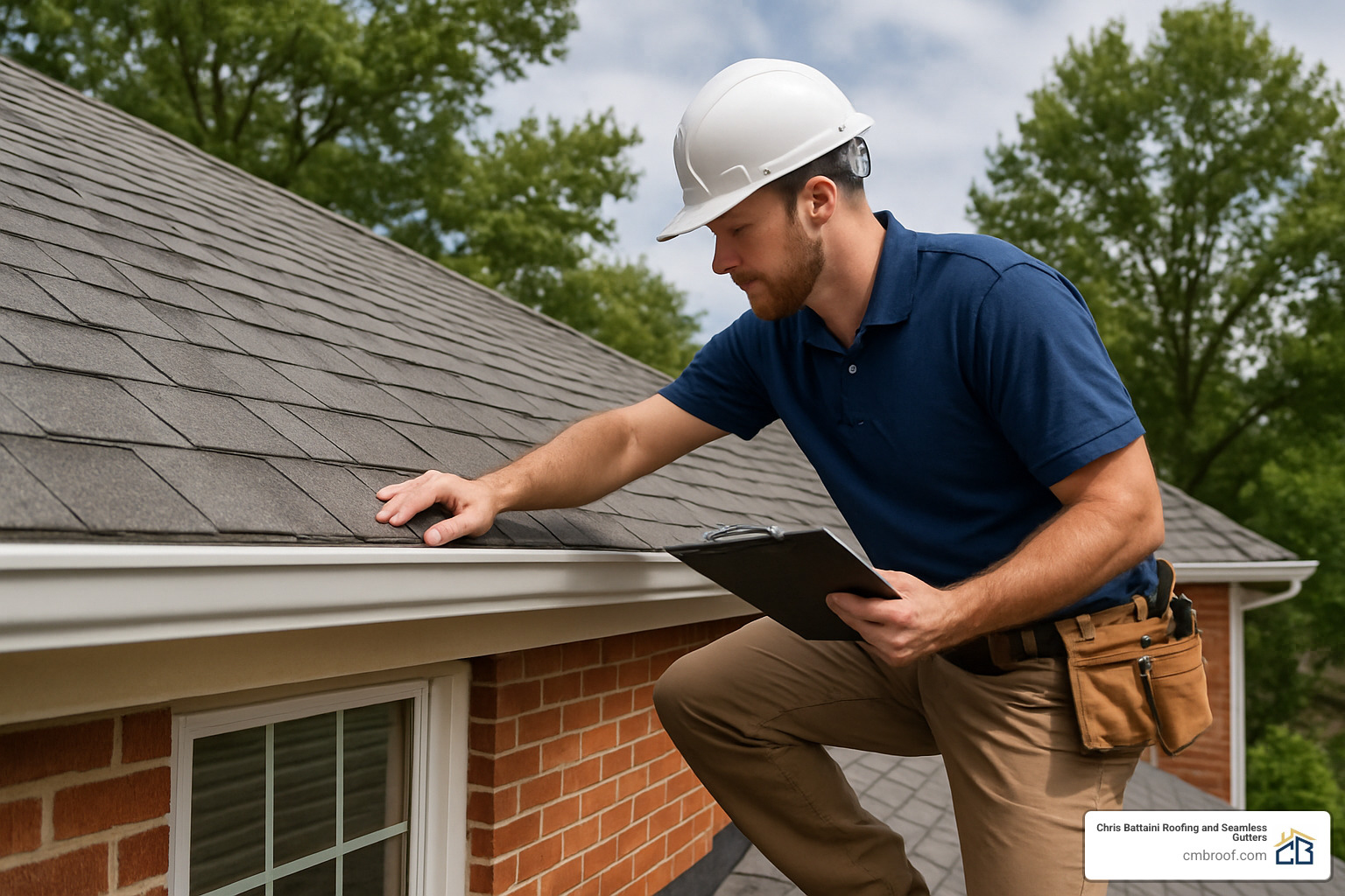 comprehensive roof inspection report with photos and priority recommendations - residential roof inspection service