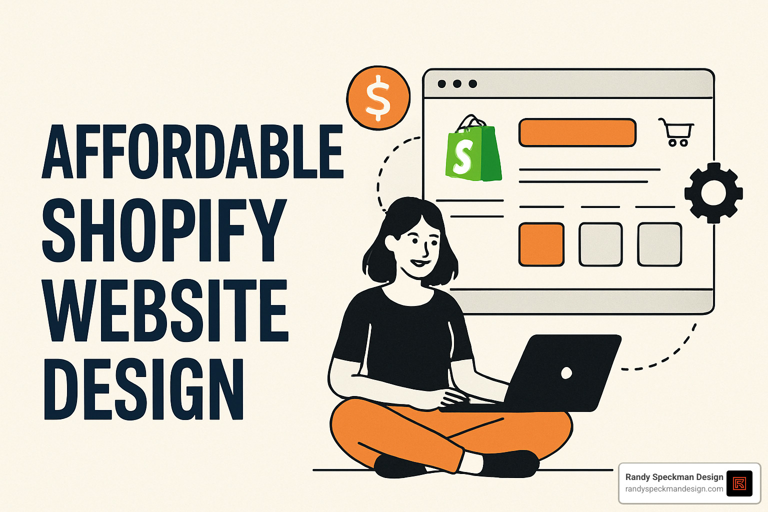 Professional Shopify store product page with optimized layout - affordable shopify website design