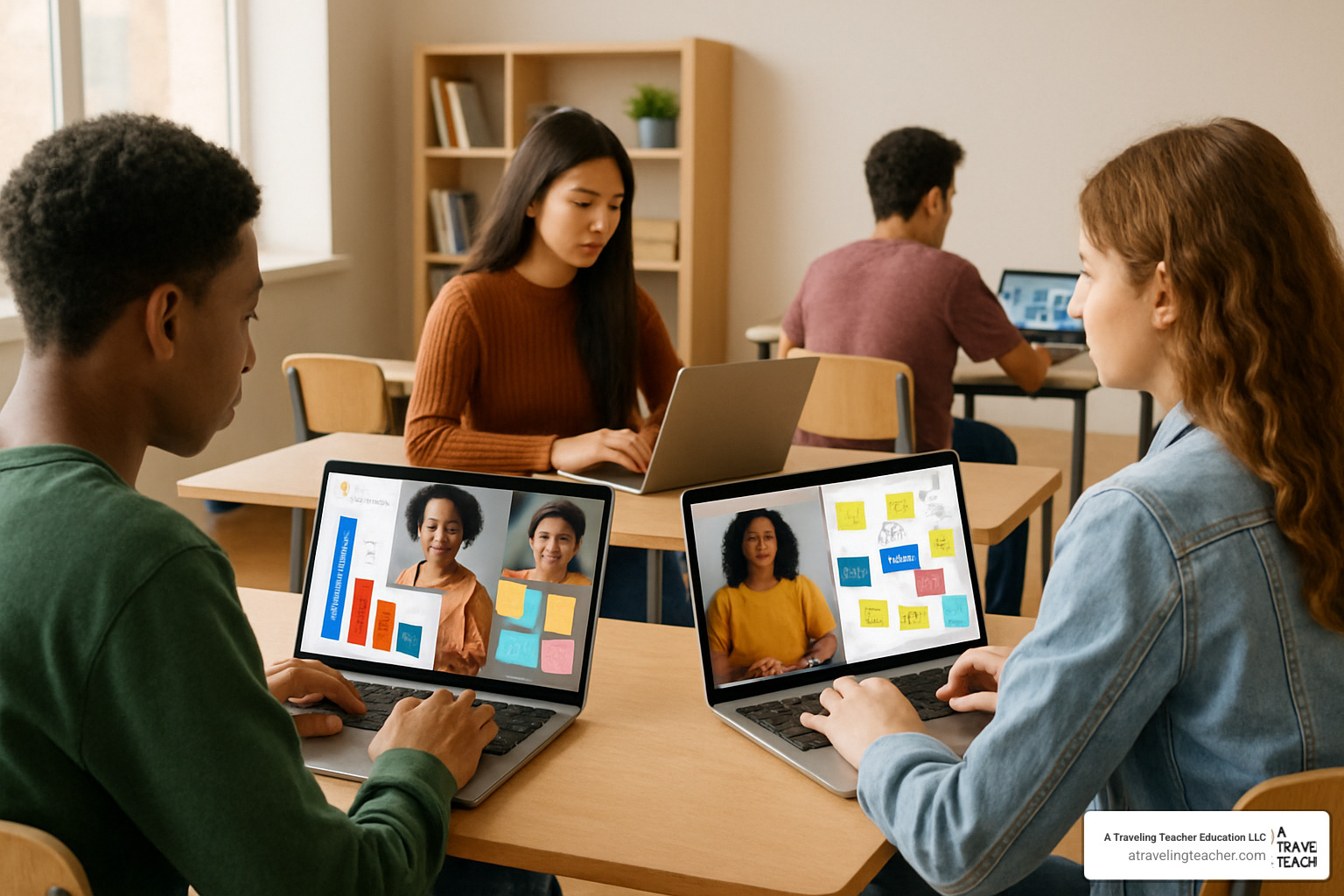 Interactive polling and virtual whiteboard tools in action - engaging virtual lessons
