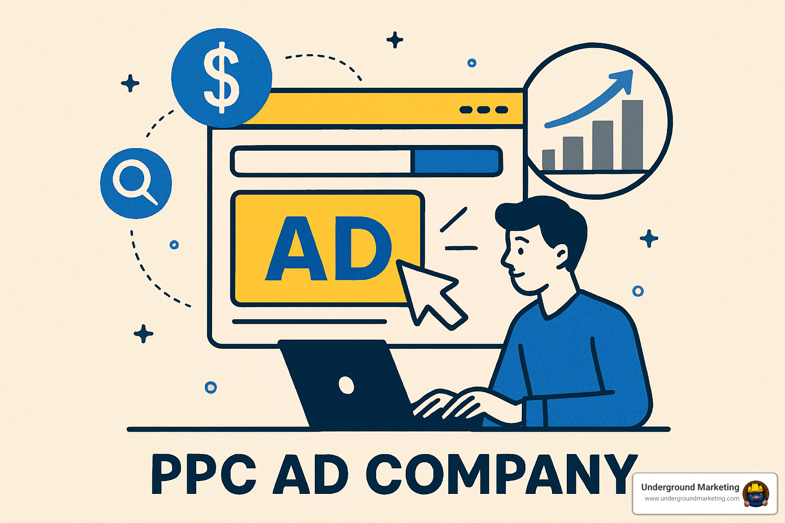 Troubleshooting dashboard showing common PPC performance issues and their solutions - ppc ad company