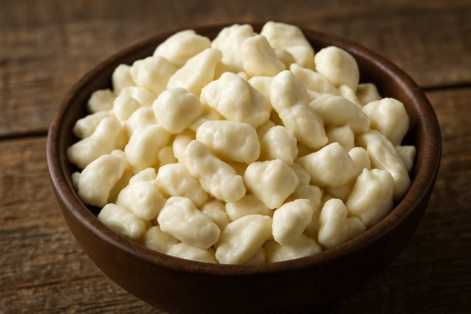 fresh cheese curds - poutine