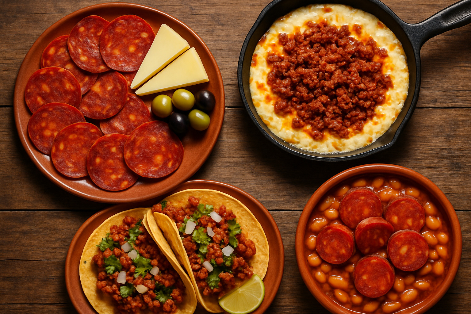 chorizo dishes from different cuisines - chorizo chorizo dishes from different cuisines - chorizo