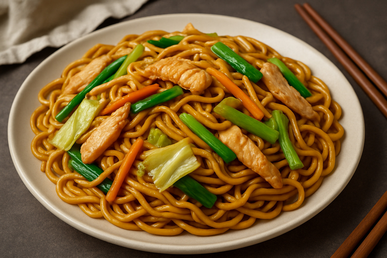 world map with different chow mein styles - chow mein