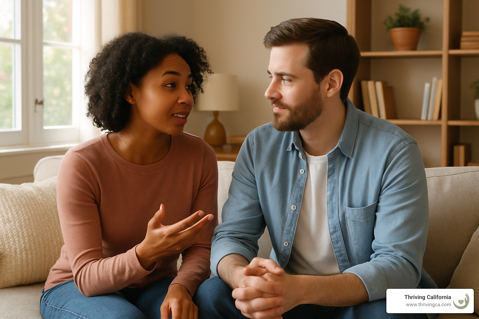 couple practicing active listening together - couples communication skills