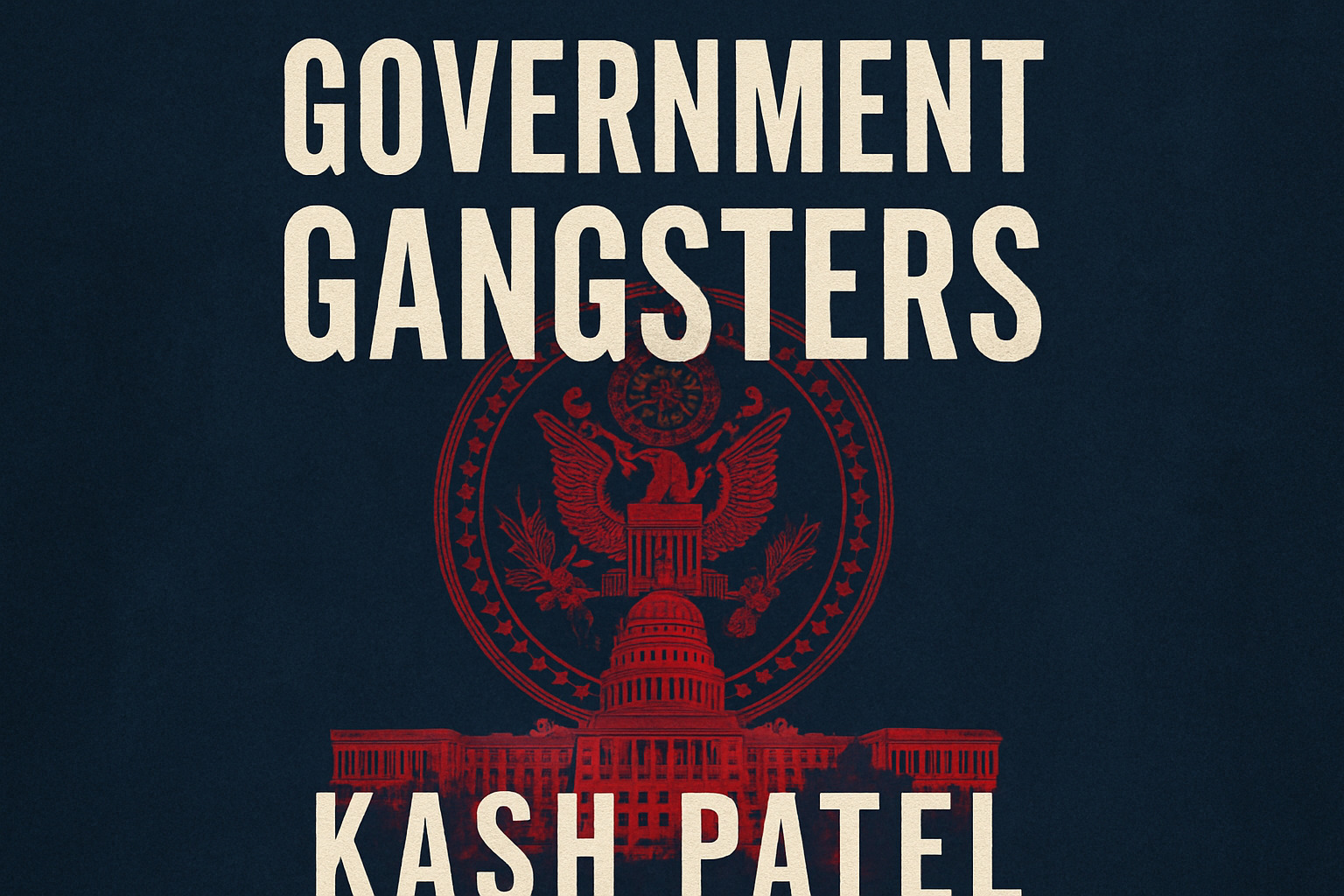 Book cover of Government Gangsters - kash patel