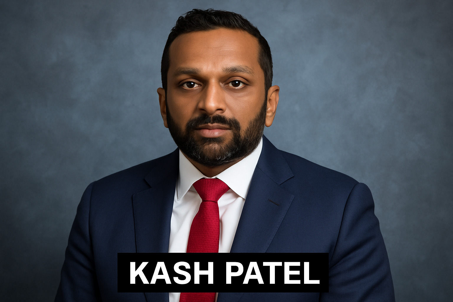Kash Patel at Pentagon podium - kash patel