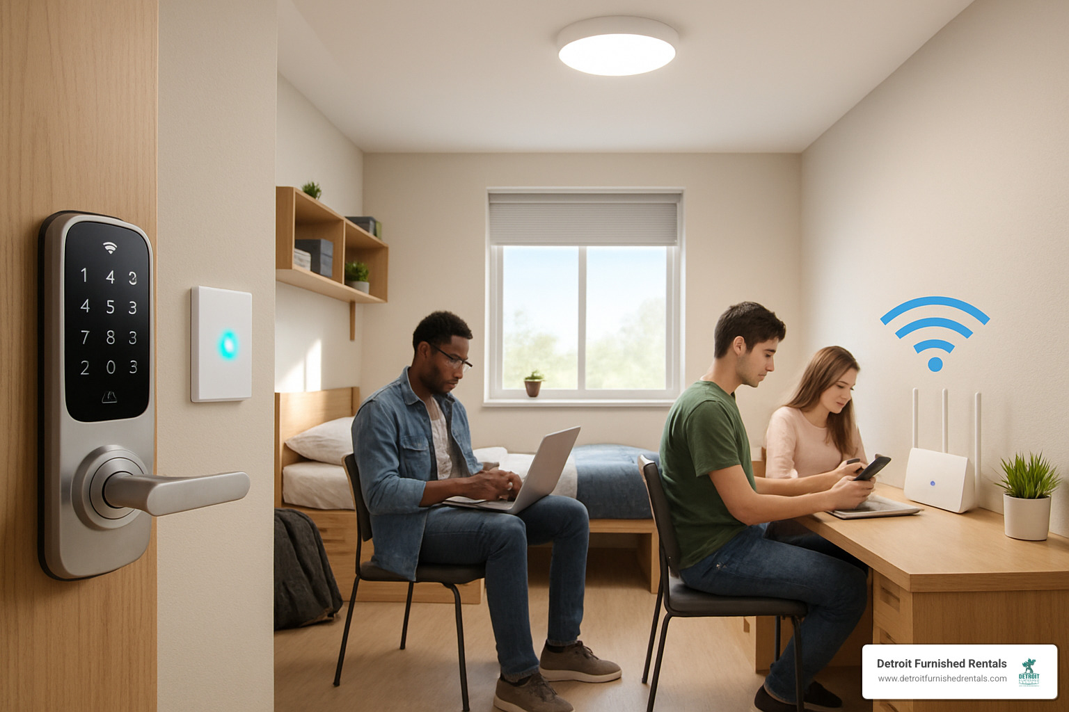 smart dorm technology integration - student housing companies