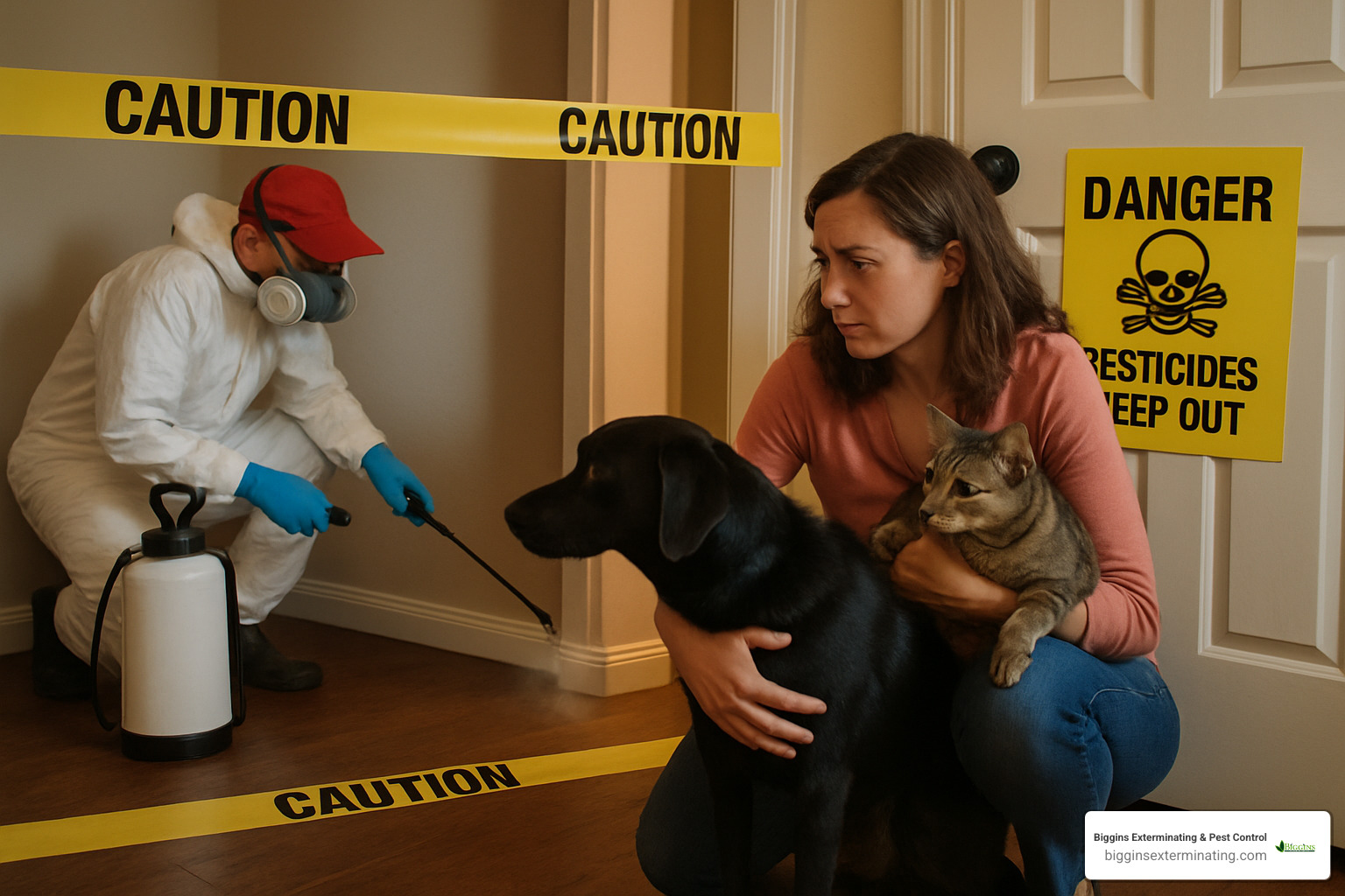 Pet safety concerns with traditional pest control methods - Safe pest control for pets