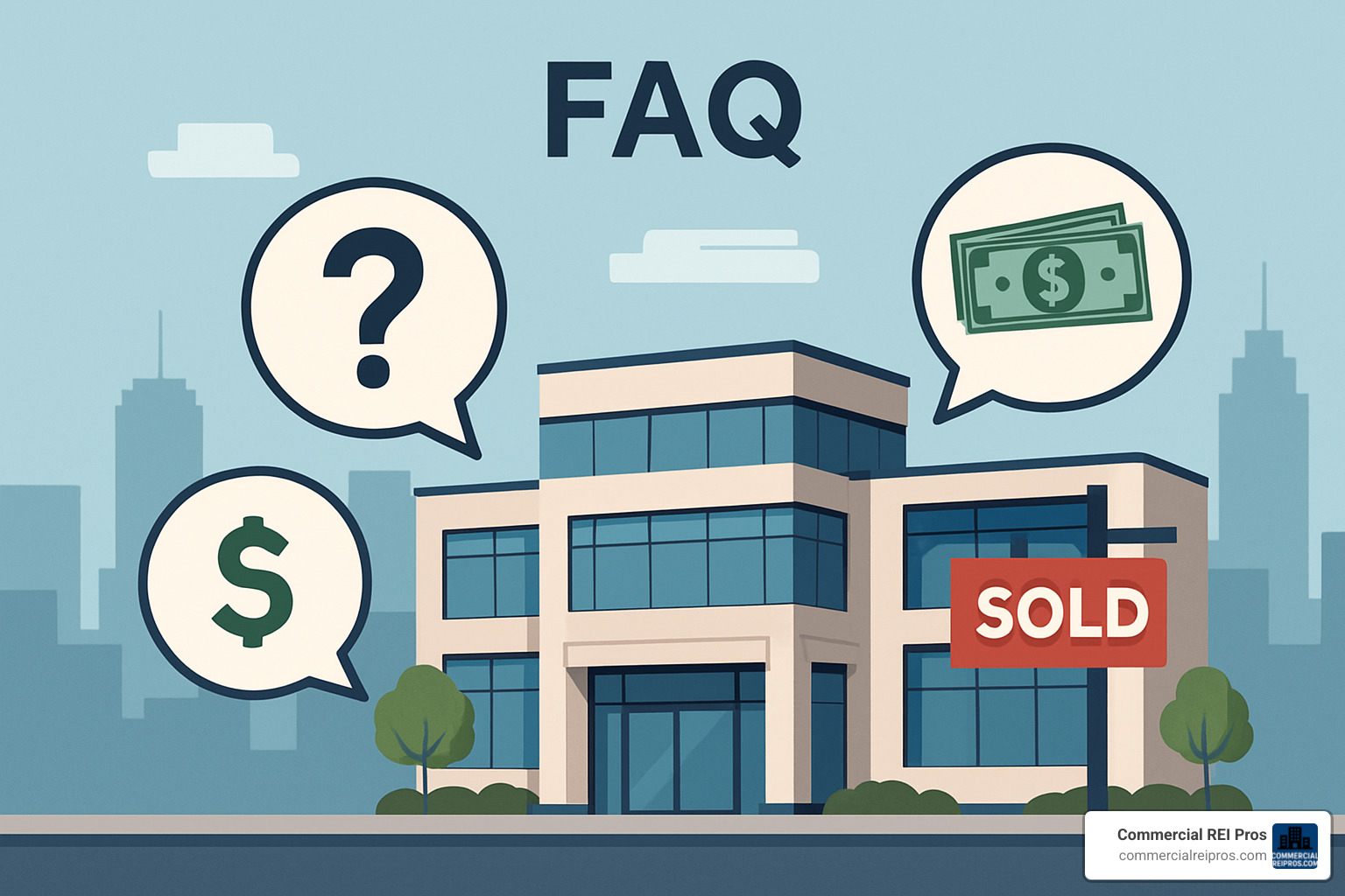 frequently asked questions about cash commercial property sales - cash for commercial property