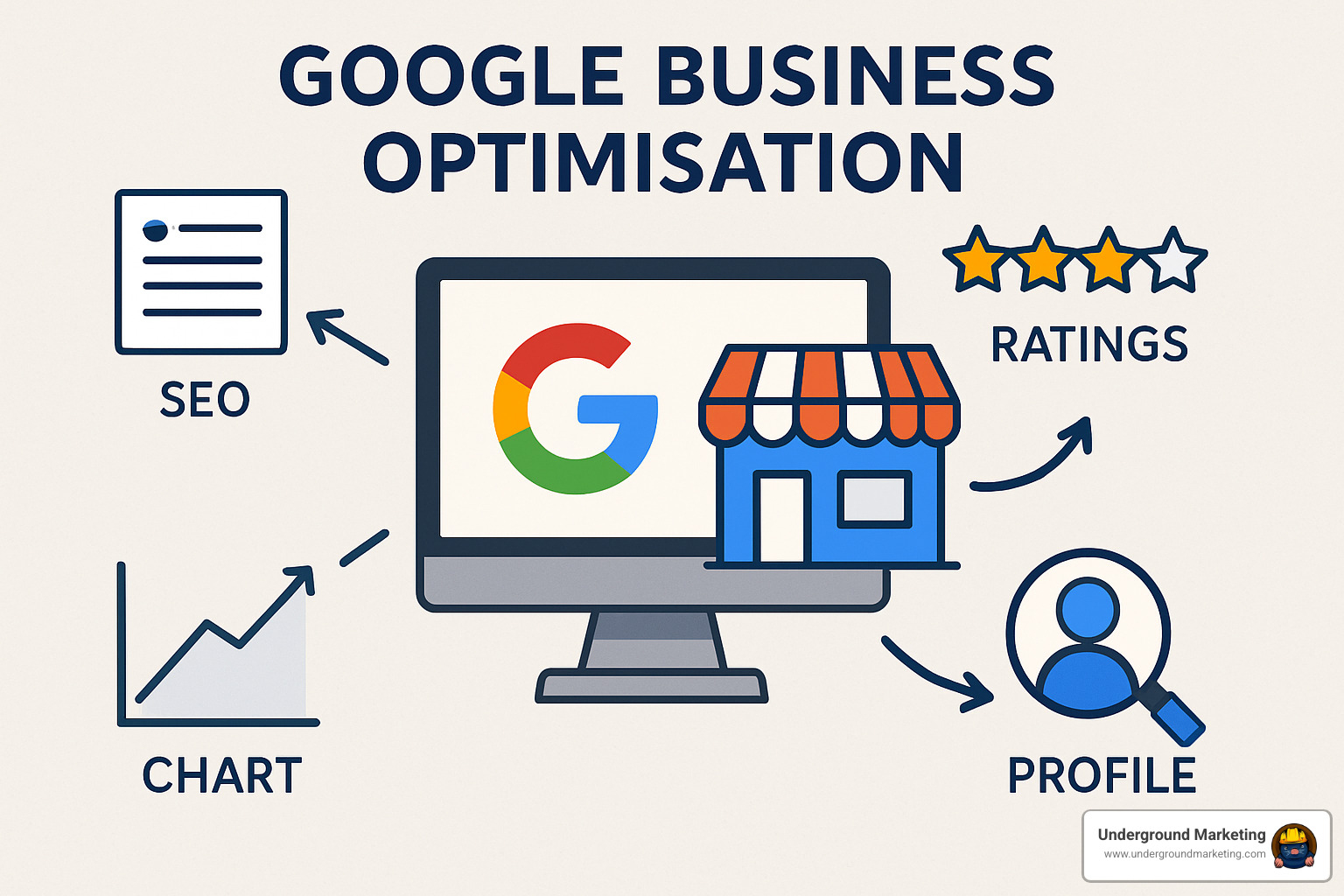 Business owner uploading photos to Google Business Profile on mobile device - google business optimisation