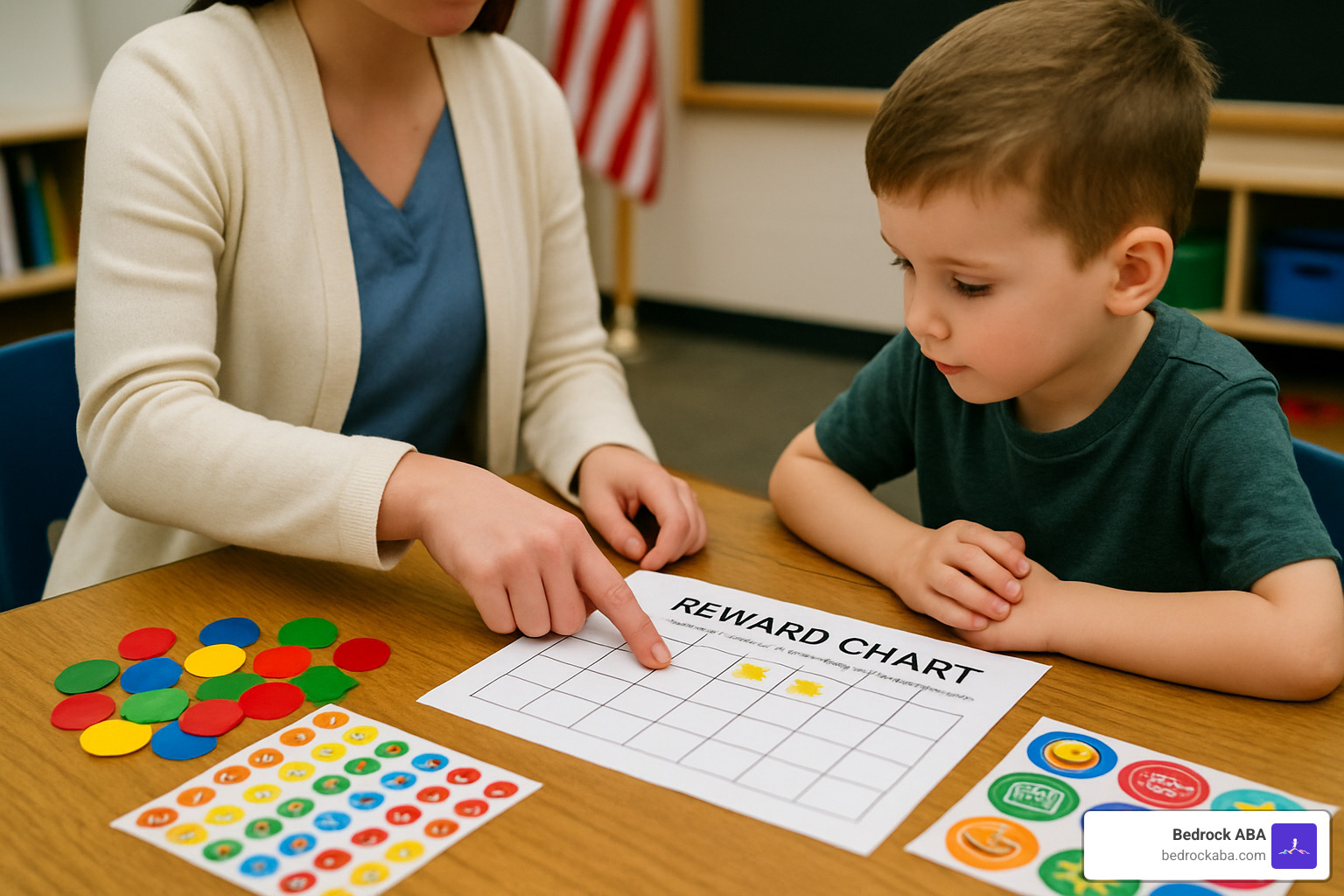 Positive reinforcement tokens and reward system - aba therapy for behavior