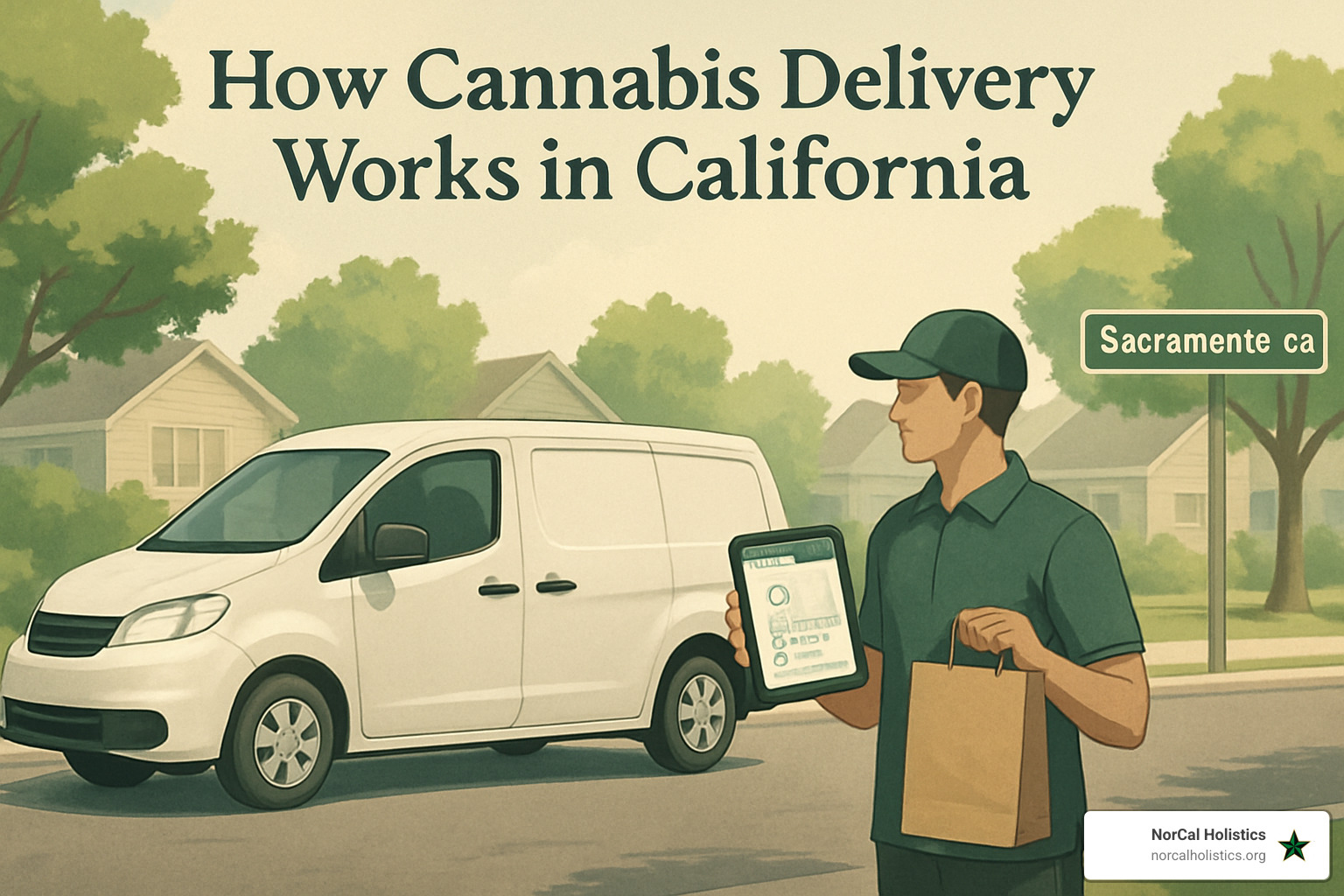 Order tracking screen showing real-time delivery updates - cannabis delivery