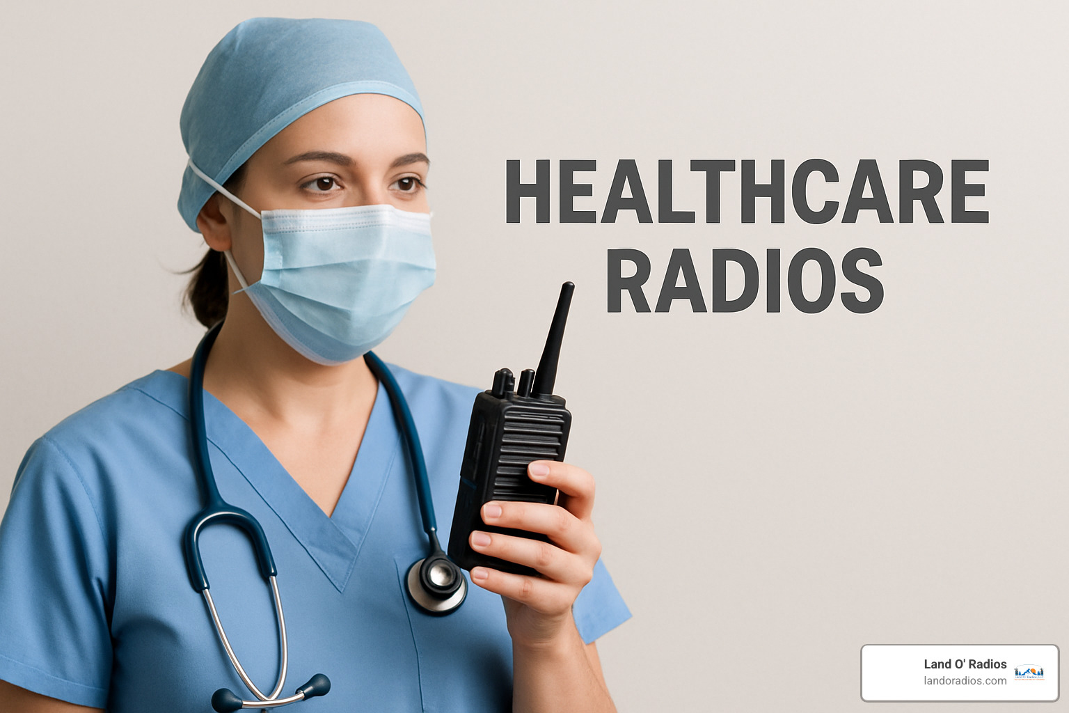 compact digital radio - healthcare radios