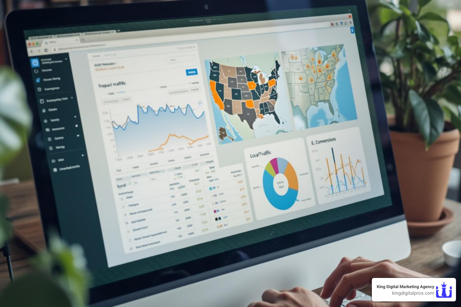 blog analytics showing traffic spike from local content - Local Visibility Improvement Blog Analytics Showing Traffic Spike From Local Content - Local Visibility Improvement