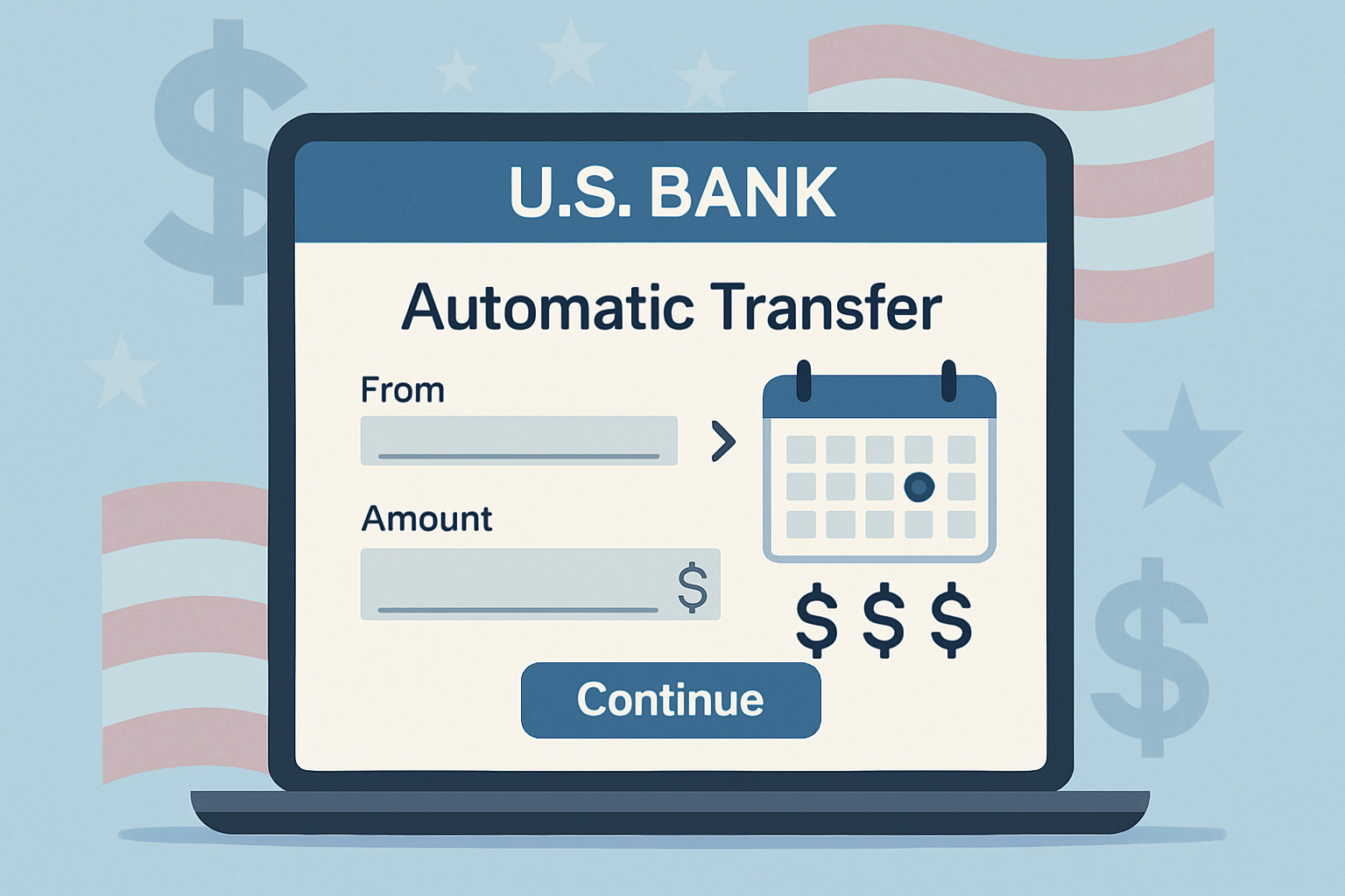 Automatic investment transfers - Long-term stock investing